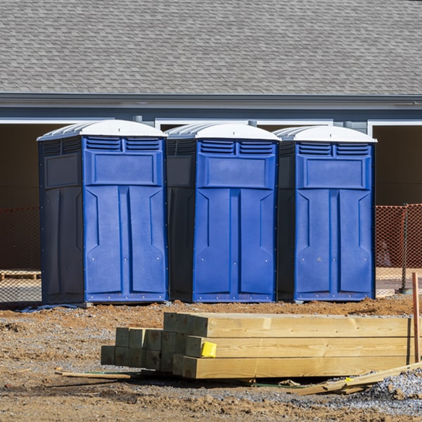 how do you ensure the porta potties are secure and safe from vandalism during an event in Vining Kansas